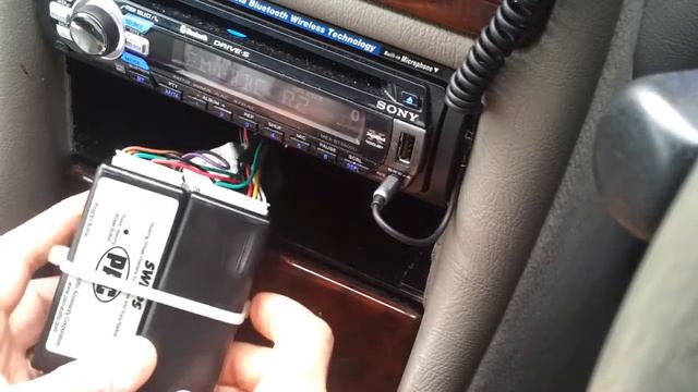 How to program PAC / SWI interface to steering wheel buttons for Mercedes смотреть онлайн