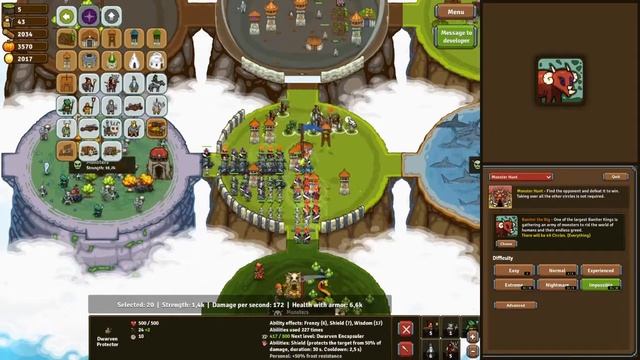 Baniter the Big - Circle Empires Rivals (Impossible Difficulty) смотреть онлайн