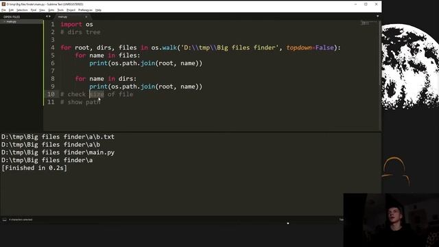Finding Large Files With Python смотреть онлайн