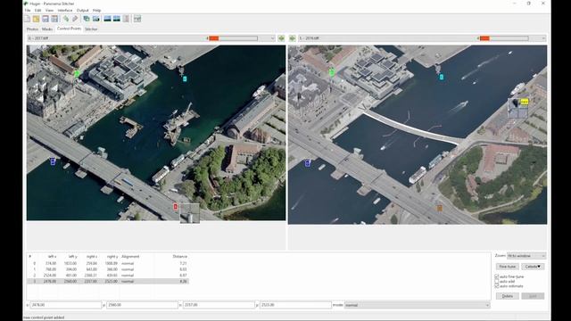 Align Images With Hugin