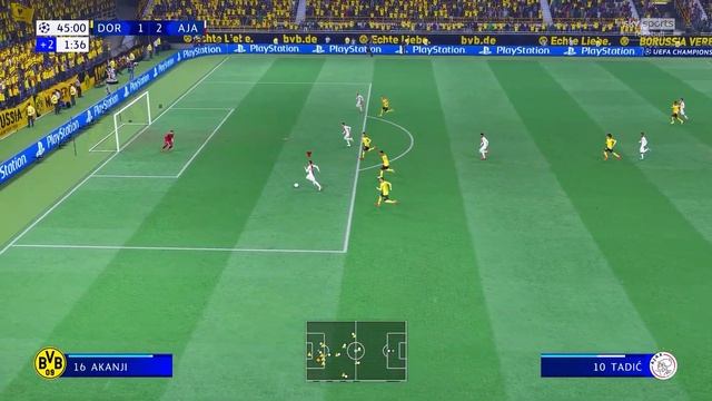 Borussia Dortmund vs. Ajax - UEFA Champions League - at Signal Iduna Park | FIFA 22 смотреть онлайн