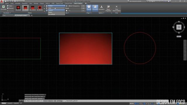Curso Essencial Autocad 2017 - Aula 36 Hatch Gradiente смотреть онлайн