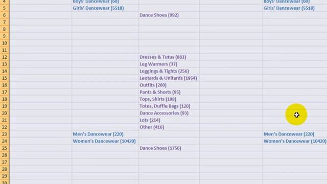 Excel Delete Empty Rows, Columns, and Move Cells Up Visual Basic Macro VB смотреть онлайн