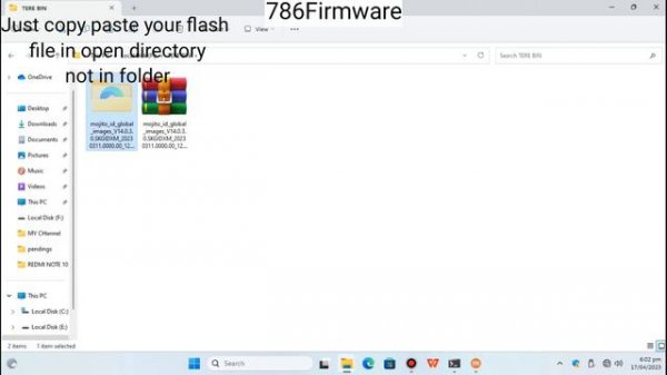 no such file or directory error mi flash tool problem solved