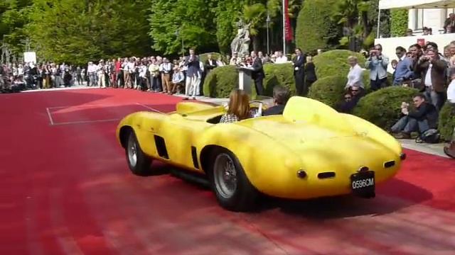 Ferrari 410 (1955) at Concorso Villa d'Este 2008 смотреть онлайн