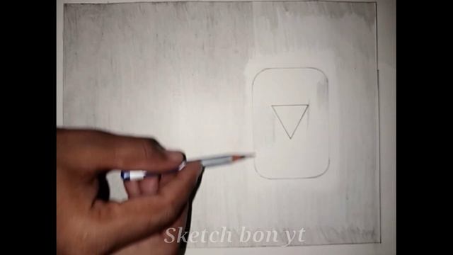 How to Draw youtube silverplay button?@Sketchbon77 #sketch@howshardy#viral #viralvideo #subscribe смотреть онлайн