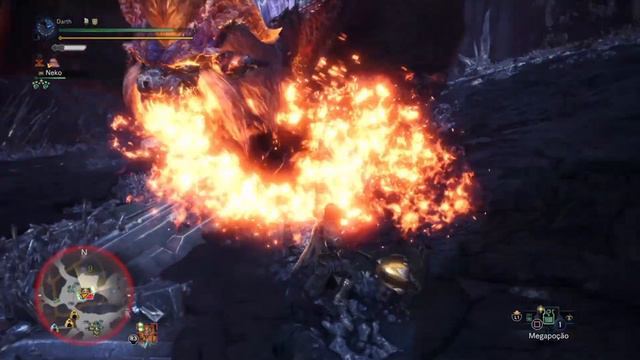 Monster Hunter World Iceborne: Arch-Tempered Teostra (テオ・テスカトル). смотреть онлайн