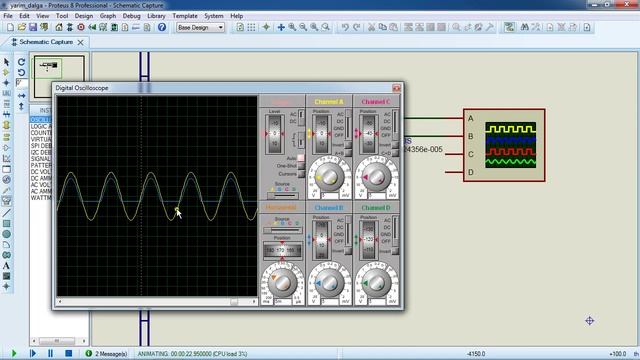 13 Yarım Dalga Doğrultma Devresi Giriş ve Çıkış Grafiği Çizimi смотреть онлайн