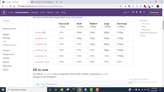 Bootstrap Bangla Tutorial 4. Bootstrap Container смотреть онлайн