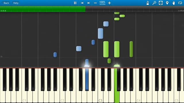 Roxette - Listen To Your Heart [Piano Tutorial] Synthesia смотреть онлайн