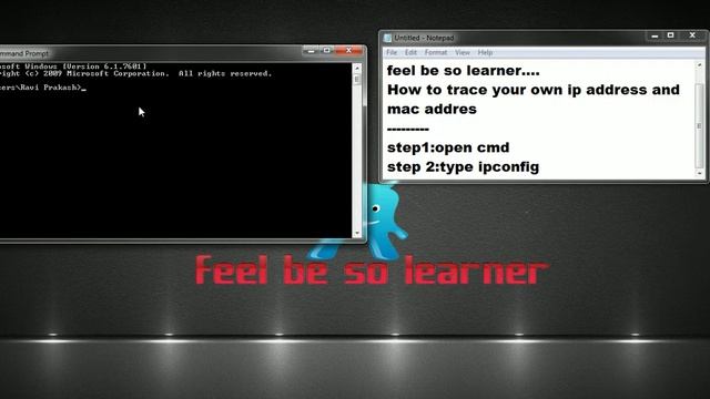 How to find the IP number and MAC address of a network card смотреть онлайн