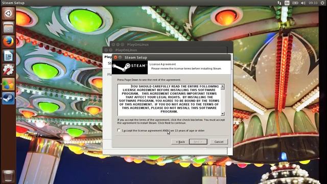 Install Steam On Ubuntu 17.04 With Play On Linux смотреть онлайн