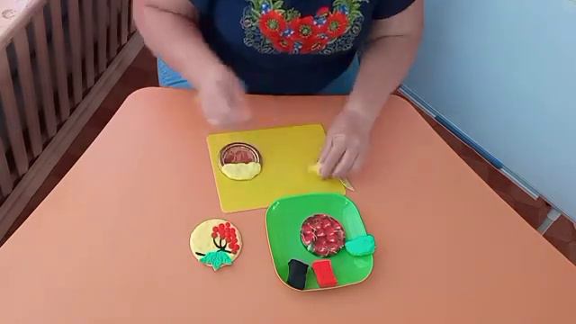 Заняття з художньо -продуктивної діяльності ,, Грона калини.,, смотреть онлайн