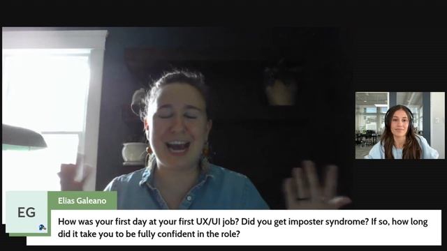 This CJ Grad explains her first day as a UX/UI Designer! смотреть онлайн