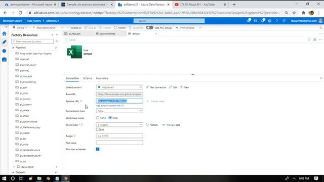 #91. Azure Data Factory: Copy File From HTTP Server to ADLS смотреть онлайн
