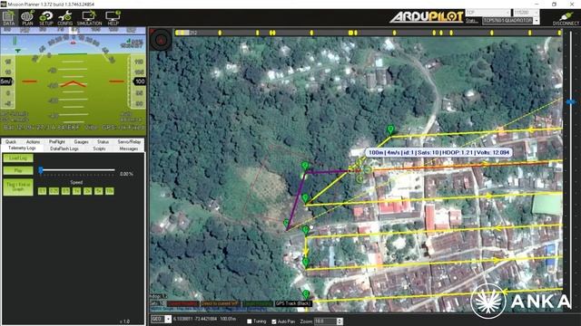 Simulación de planes de vuelo con Mission Planner смотреть онлайн