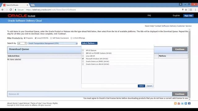 How to download OTM from Oracle Software Delivery Cloud смотреть онлайн