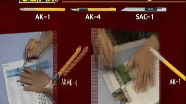 Ножи для фигурного вырезания, для художественных работ и дизайнеров смотреть онлайн