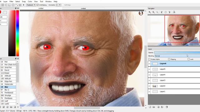 How To 'Photoshop' In FireAlpaca [old] смотреть онлайн
