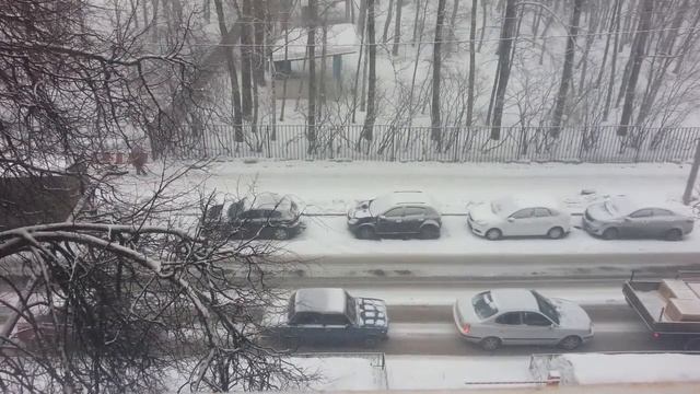 Снегопад 13.03.13