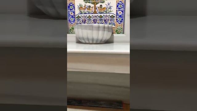 Хамам (лежаки и стены) из мрамора Олимпика смотреть онлайн