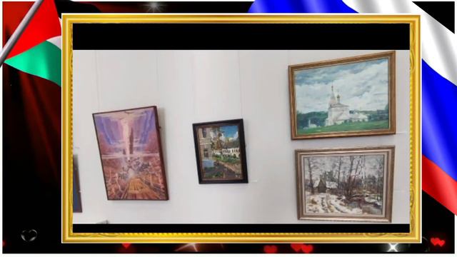 Открытие отчё. выставки Союза художников России в Чувашской рес-ке с участием палестинской картиной смотреть онлайн