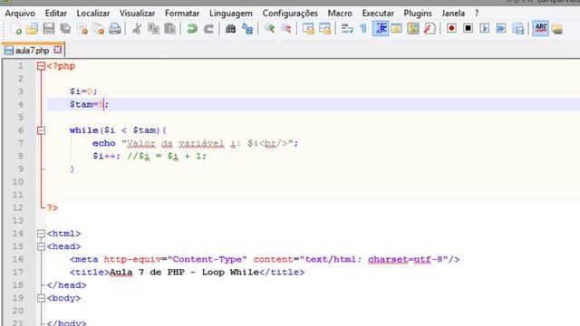 Curso de PHP #07 - Loop While смотреть онлайн