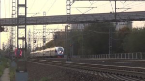 Электропоезд ЭВС1-10 САПСАН №756 Москва - Санкт-Петербург