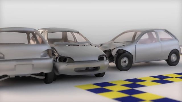 Car Crash Simulations with Deformable Rigid Bodies смотреть онлайн