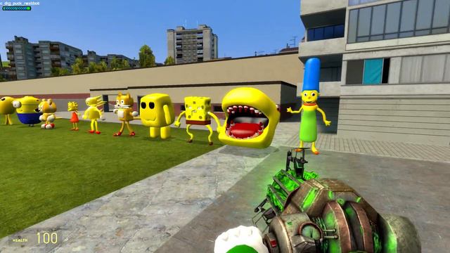 WHICH COLOR IS STRONGER? ALL 3D SANIC CLONES MEMES in Garry's Mod?! смотреть онлайн