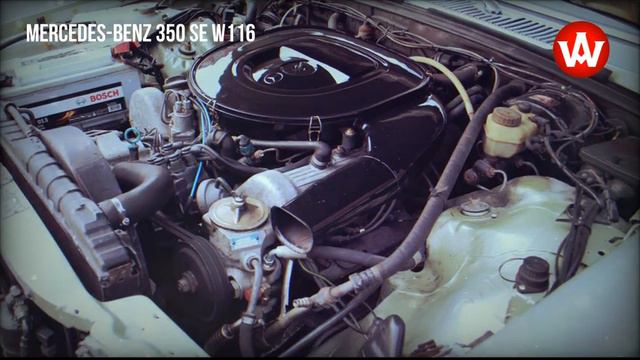 1978 Mercedes-Benz 350 SE W116 first S-class смотреть онлайн