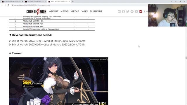 MAESTRA, CARMEN, REARM KACI BINS & MORE! HUGE GLOBAL PATCH! | CounterSide смотреть онлайн