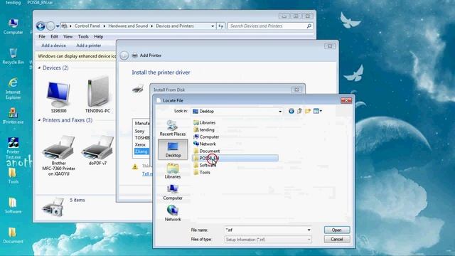 POS58 Driver Installation Guide смотреть онлайн