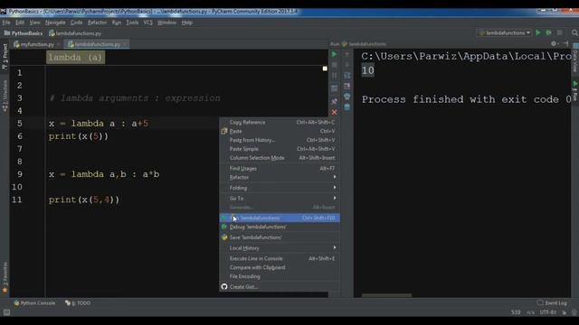 Python Lambda Function With Practical Example #13 смотреть онлайн