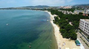 Геленджик. Погода. Обзор пляжа Приветливый берег.