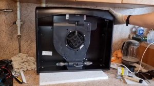 Установка вытяжки Гефест своими руками