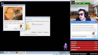 Fake Microsoft Scammer Deletes All Icons And Says Viruses Are Removed