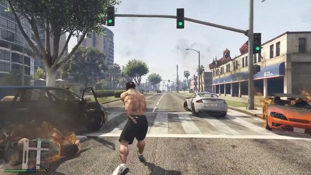 САМЫЙ СИЛЬНЫЙ КАЧЁК В ГТА 5! РЕАЛЬНАЯ ЖИЗНЬ КАЧКА ОБЗОР МОДА GTA 5! - ГТА 5 (МОДЫ MODS) смотреть онлайн