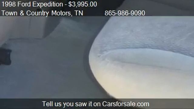 1998 Ford Expedition XLT 4WD - for sale in Lenoir City, TN 3 смотреть онлайн