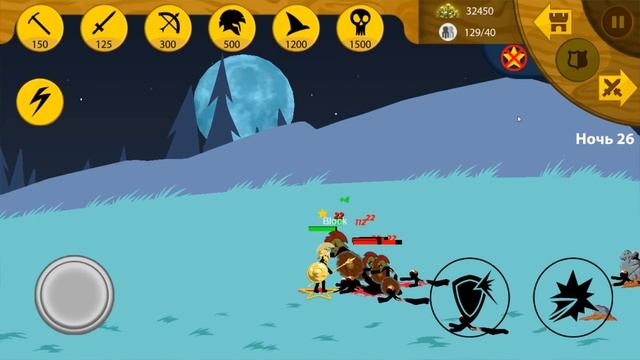 Золотой КОПЬЕТОНЕЦ против ЗОМБИ! 28 ночей СТРАХА в стикмен игре Stick war Legacy Зомби режим смотреть онлайн