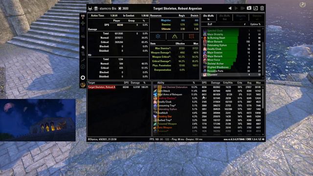 Stamina Necromancer 60k 6mill parse Flames of Ambition смотреть онлайн