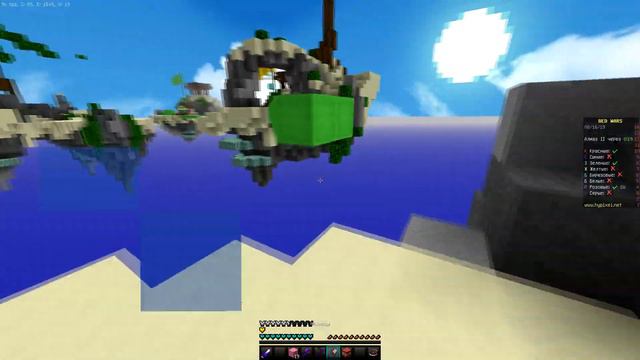 Как победить хорошо залутанного противника,не имея кровати? Minecraft Hypixel BedWars смотреть онлайн