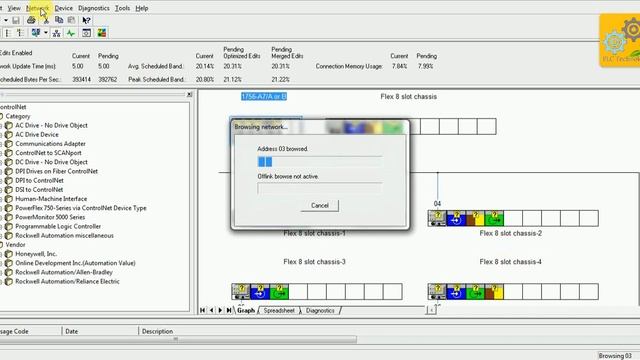 How to Scheduling ControlNet Scanner | RsNetworx #myPLCTechnology смотреть онлайн
