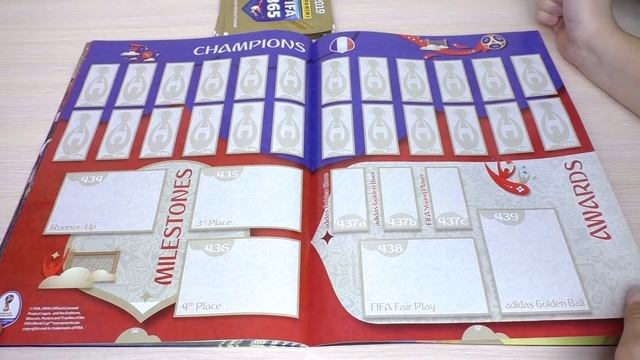 PANINI FIFA 365: 2018-2019. Обзор альбома и наклеек смотреть онлайн