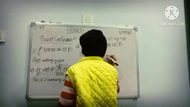 TENSES Present Continuous Tense With Study With Rajdeep and Happy New Year смотреть онлайн