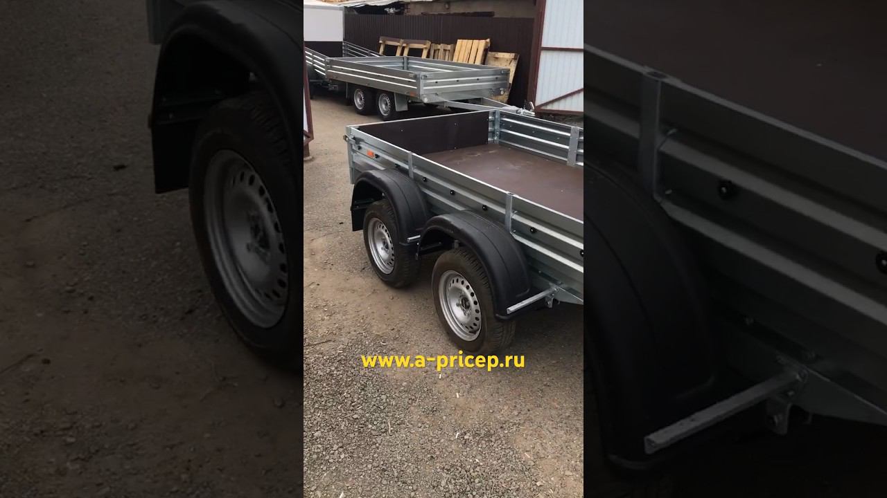 Двухосный прицеп УФА Казань Наб Челны Чебоксары АРИВА МЗСА 817733 НДС Доставка по РФ, СНГ #мзса смотреть онлайн