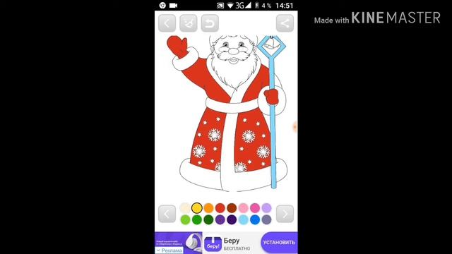 Украшаю ёлку и разукрашиваю персонажей смотреть онлайн