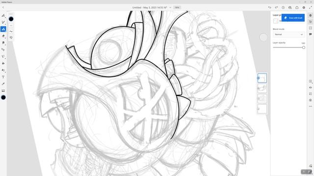 Making Art for Adult Coloring Books | Adobe Fresco смотреть онлайн