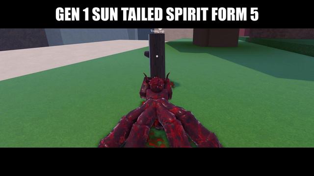 Sun Tailed Spirit (Gen 1) Showcase In 1 Minute Shindo Life