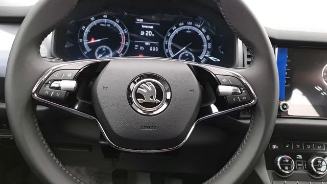 Шкода Кодиак Актив 4x2 обзор минимальной комплектации с доп. пакетами (Skoda Kodiaq Active) смотреть онлайн